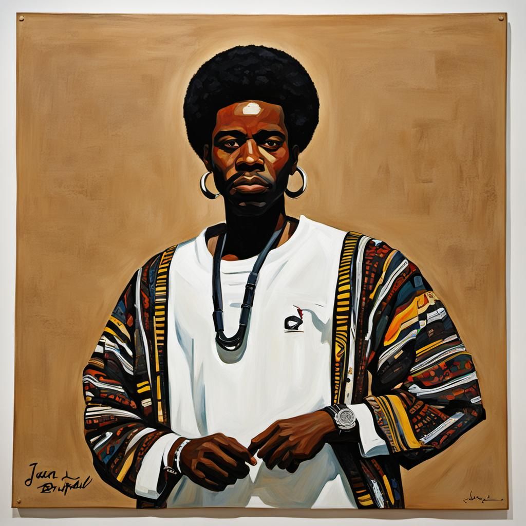 Surreal Portrait in the Style of Juan Brufal