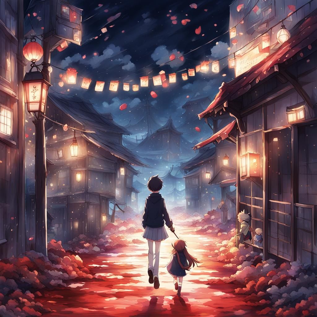 Anime Key Visual: The Smell of Blood in the Air