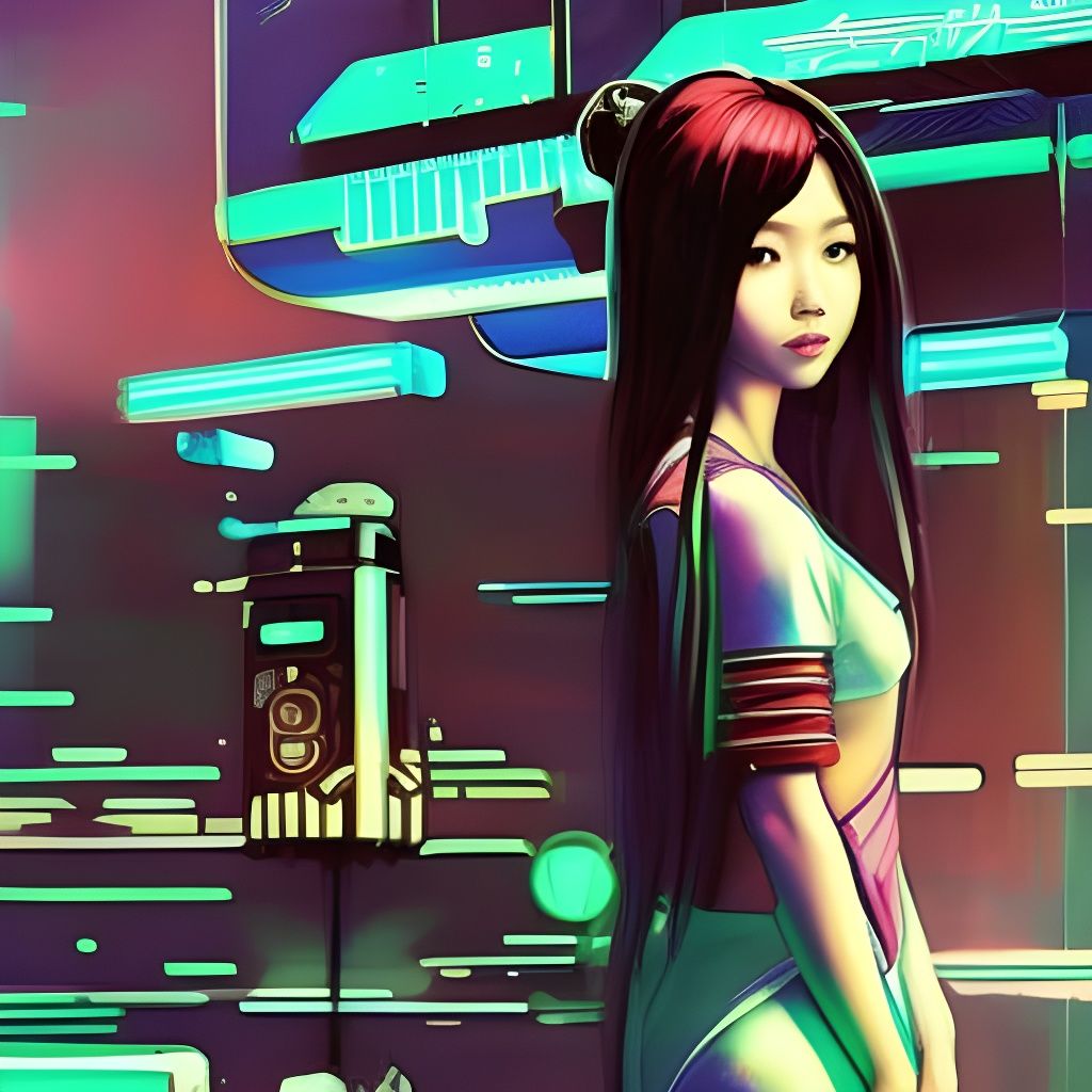 girl in mecha City