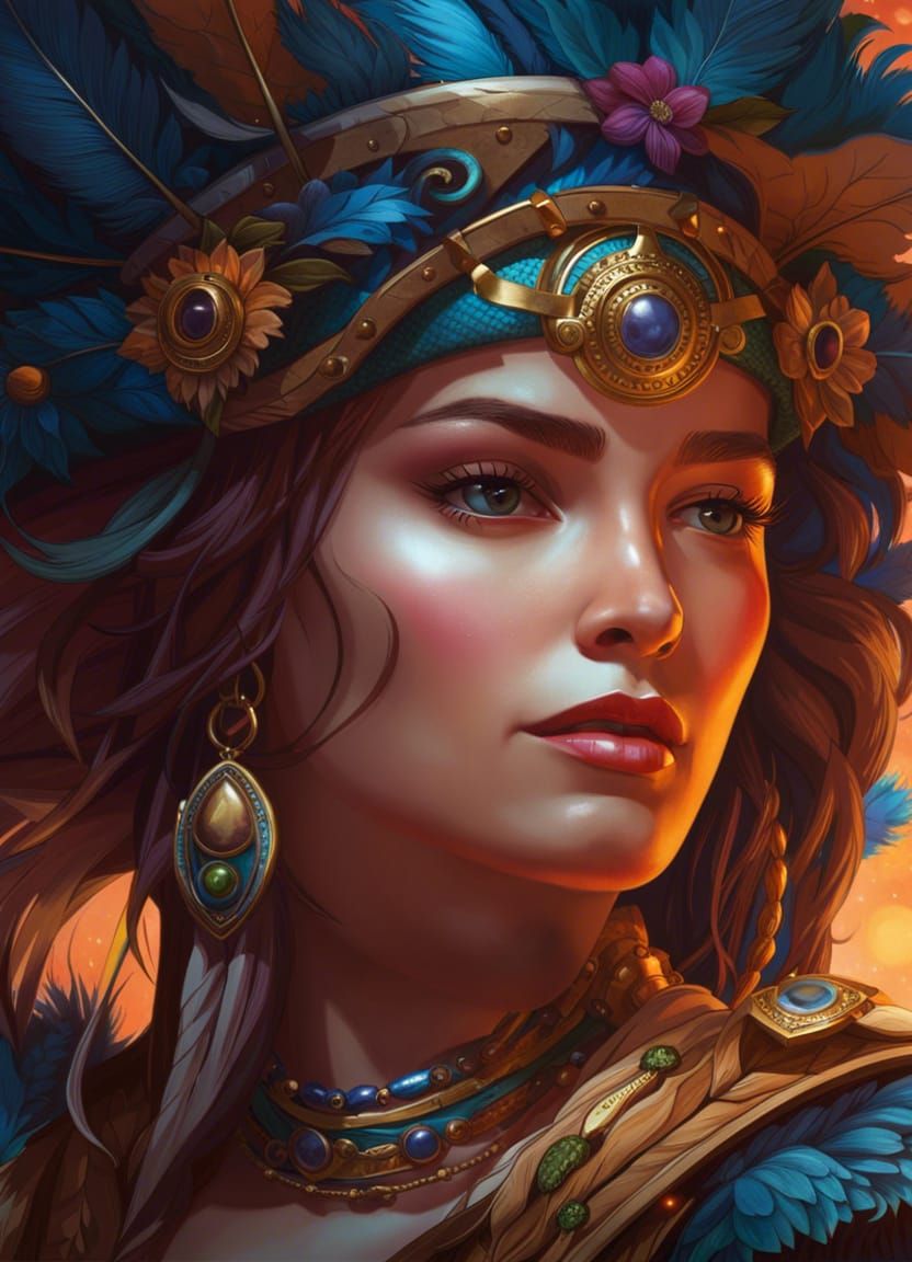 Sagittarius the Archer in Hyperdetailed Digital Art