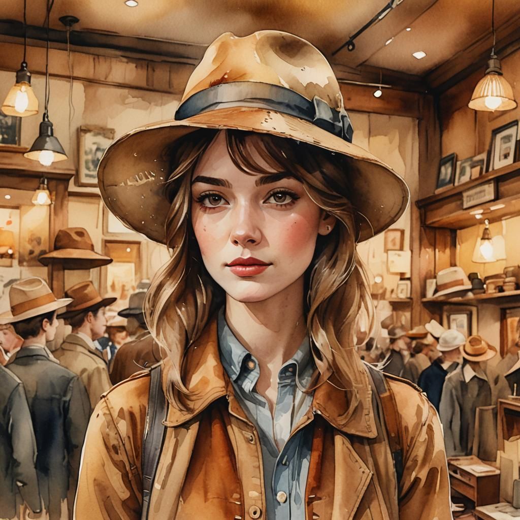 a hat shop