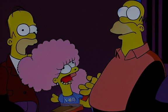 The Simpsons: An AI Interpretation