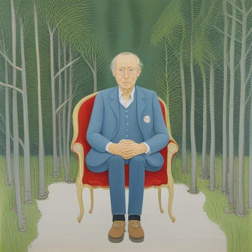 Detailed Portrait Inspired by Golden Age Illustrators