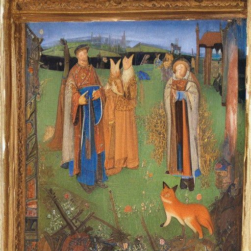 Furry Friends in Renaissance Splendor