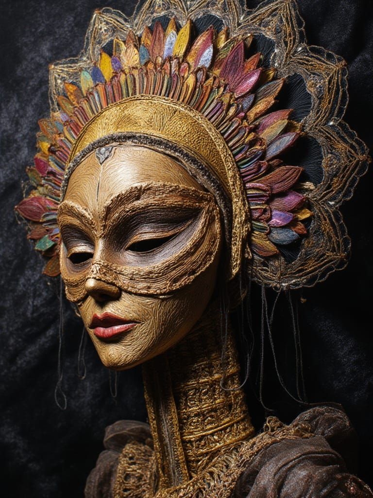 Mechanical Automaton with Dual Personality and Iridescent Su...