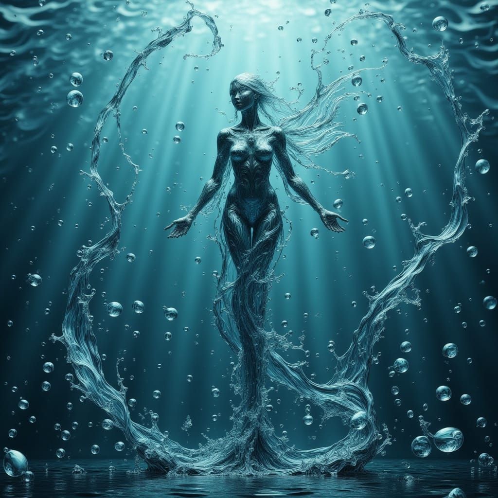 As The Water Takes Its Form