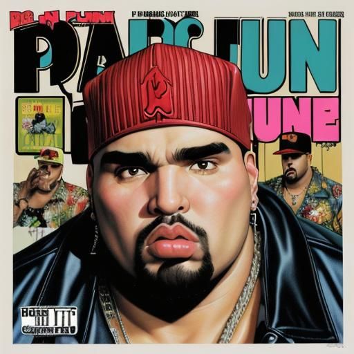 90's Hiphop Album Cover Art