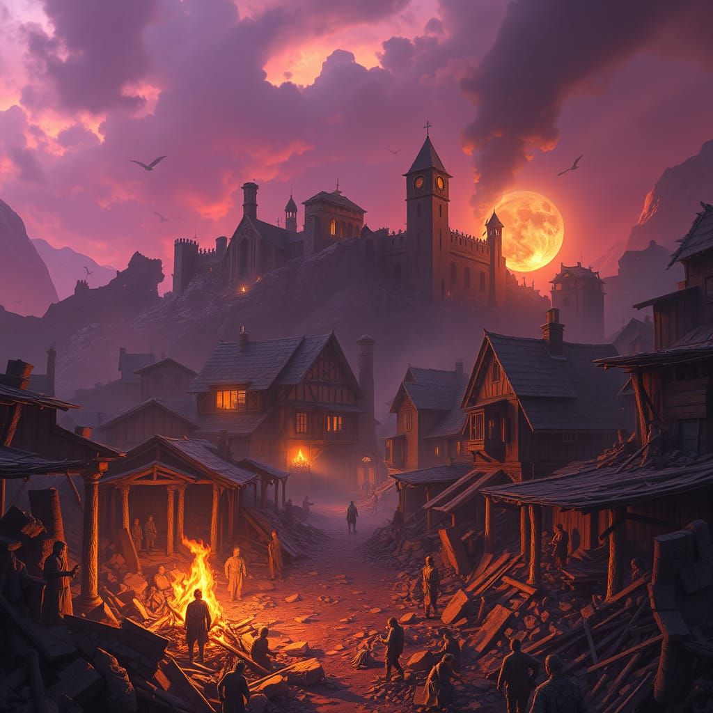 Earthquake Village in Hauntingly Beautiful, Hyper-Detailed S...