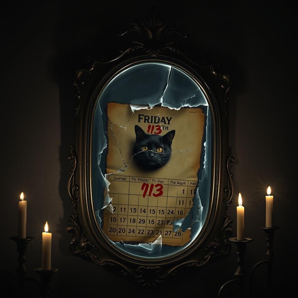 Ominous Room Reflecting Friday the 13th