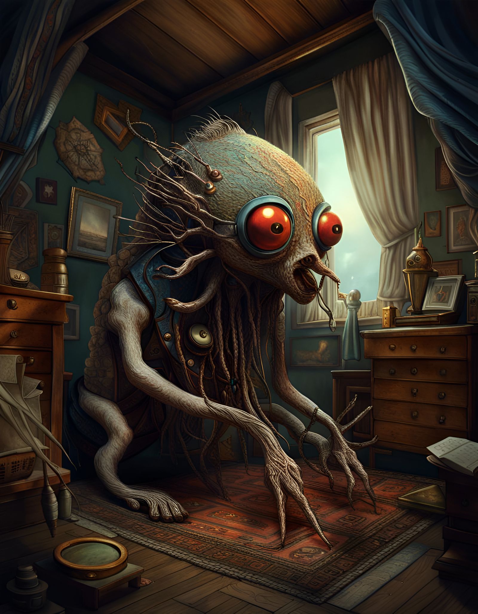 There’s something in the attic.