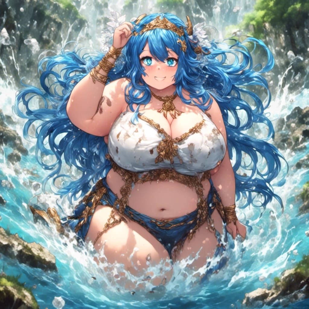 SSBBW Juvia Lockser Anime Goddess in Epic Clothes
