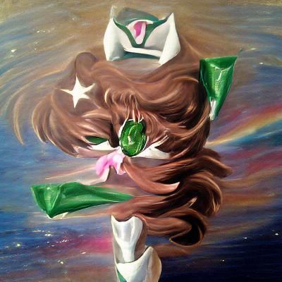 Sailor Jupiter Realistic Acrylic Painting