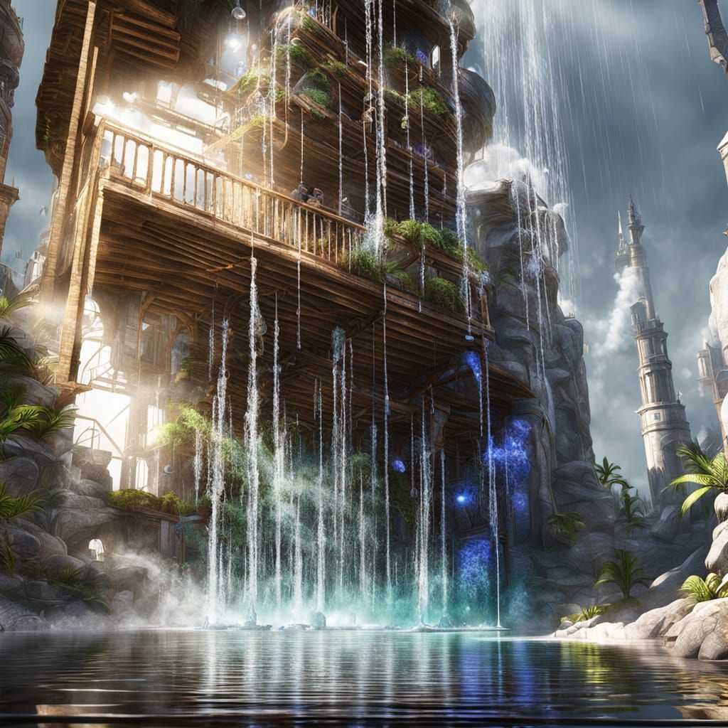 Breathtaking Anime-Inspired Shower Scene in Stunning 8K Reso...