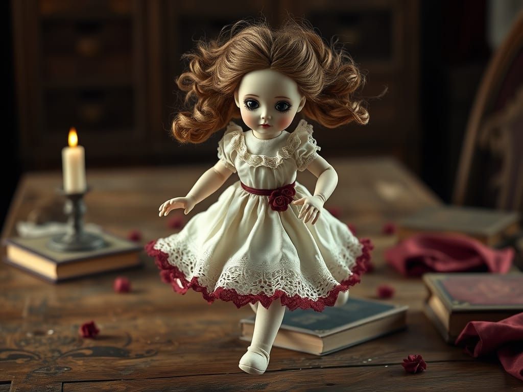 Victorian Doll Comes to Life in Whimsical, Dark Fantasy