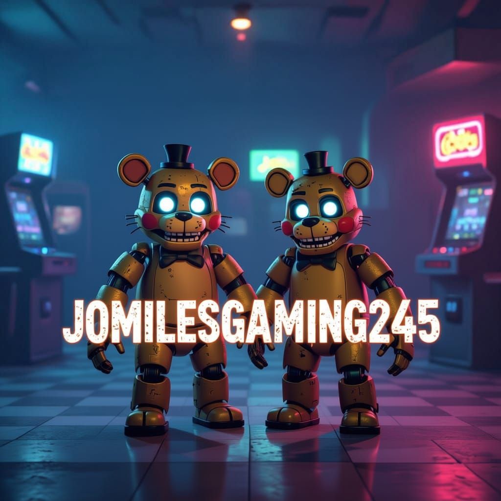 FNAF Golden Freddy YouTube Banner for Jomilesgaming245