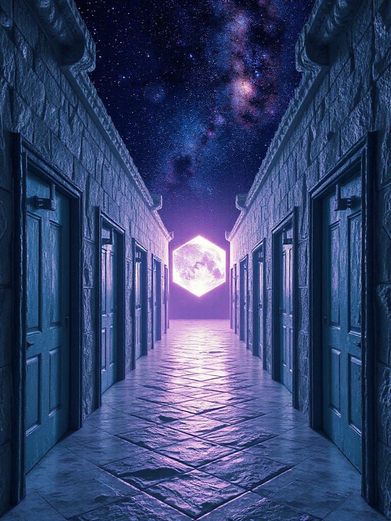 Dewydecagonalburst Creeping Doorways Galaxysugarburst Slightly Alien Feel 3DTriagonalburst Scurrying Burstfolk