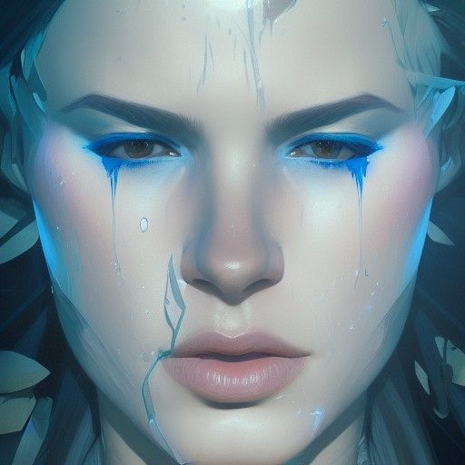 Detailed Portrait with Dynamic Lighting in 8K