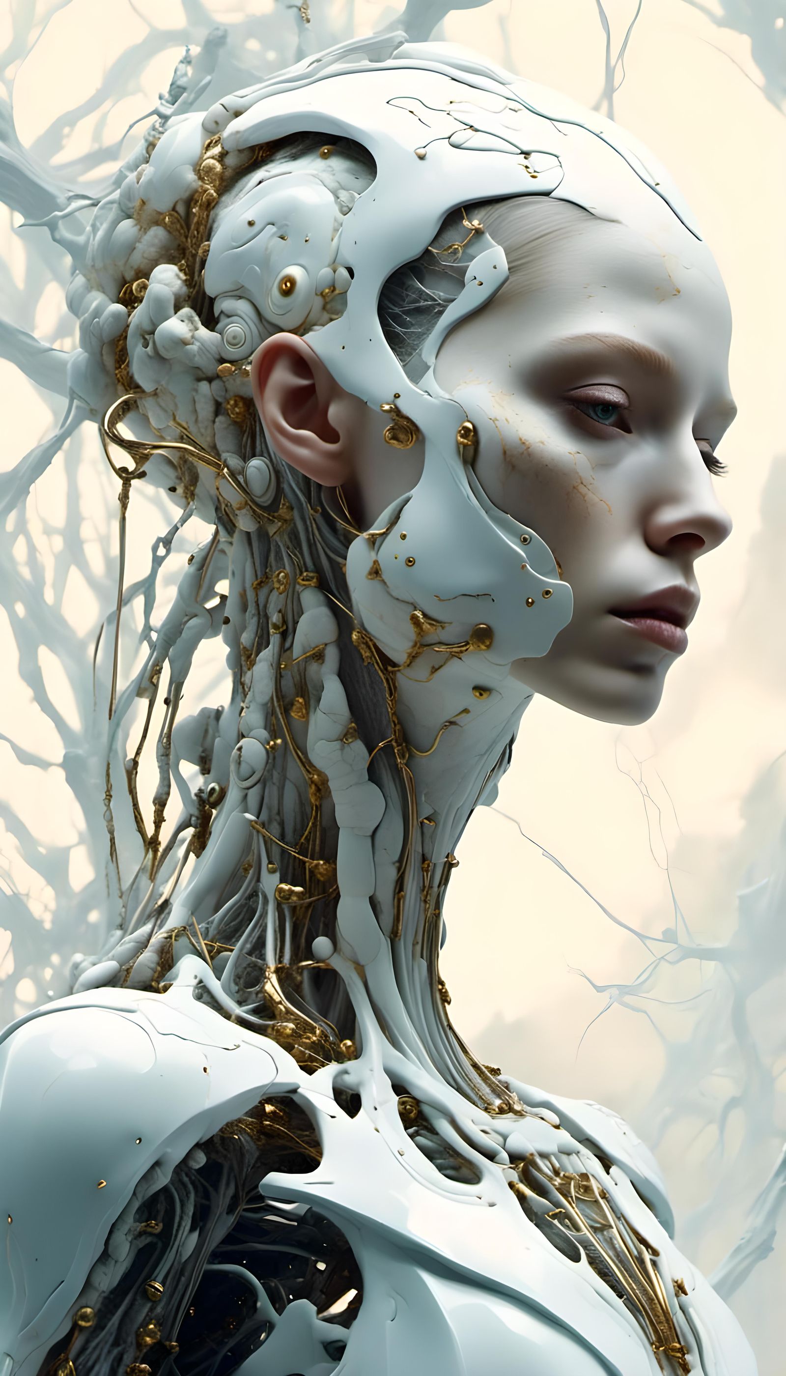 Sackbut - Ivory Cyborg Neuron Powder 14