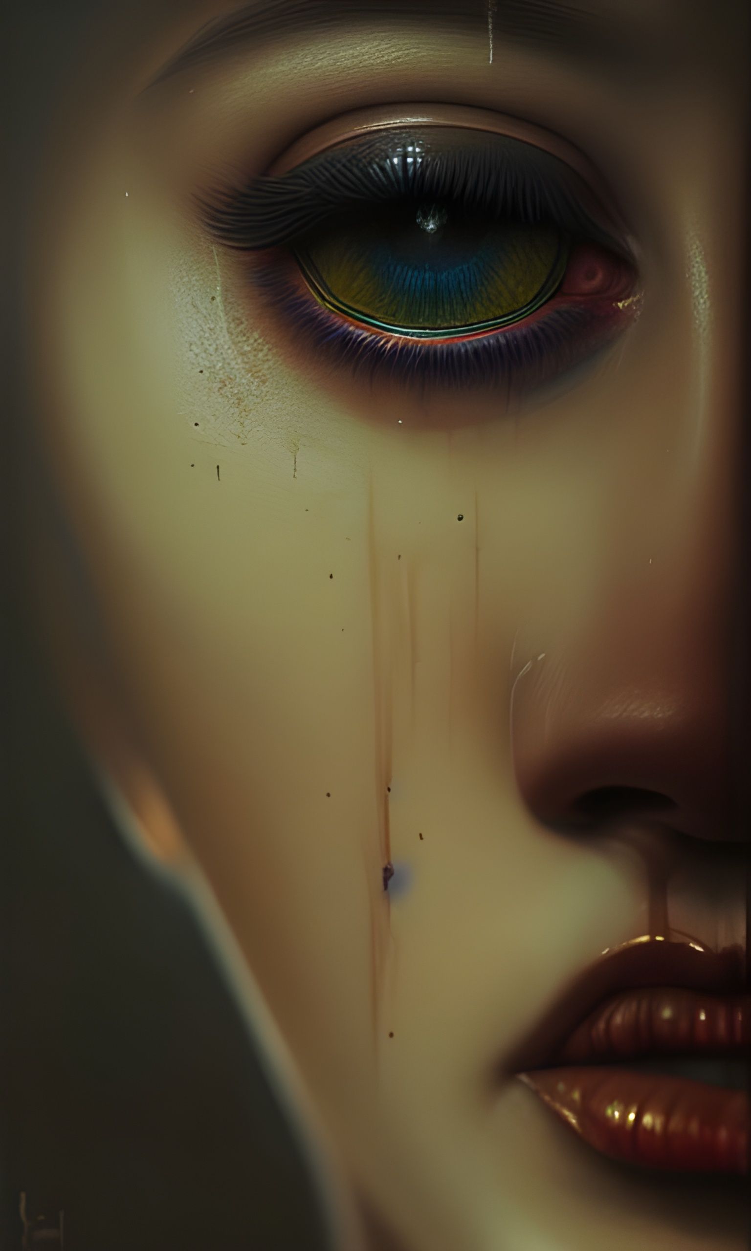 Eldritch Horror: Glistening Beauty in Hyperrealism