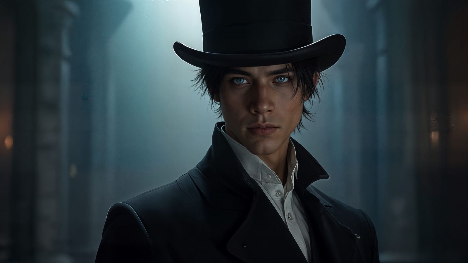 Ultra-Realistic Emperor in Ethereal Suit