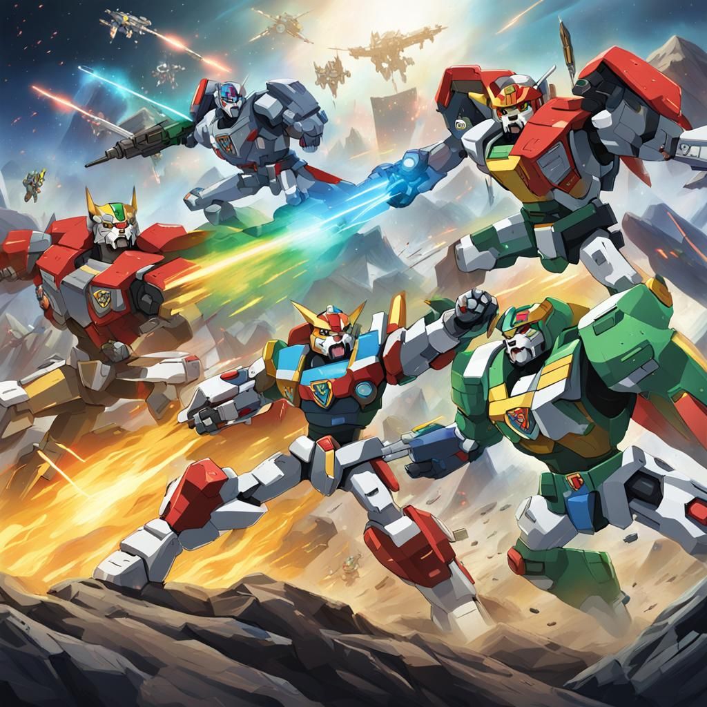 Voltron Lions Battle: A Strategic Showdown