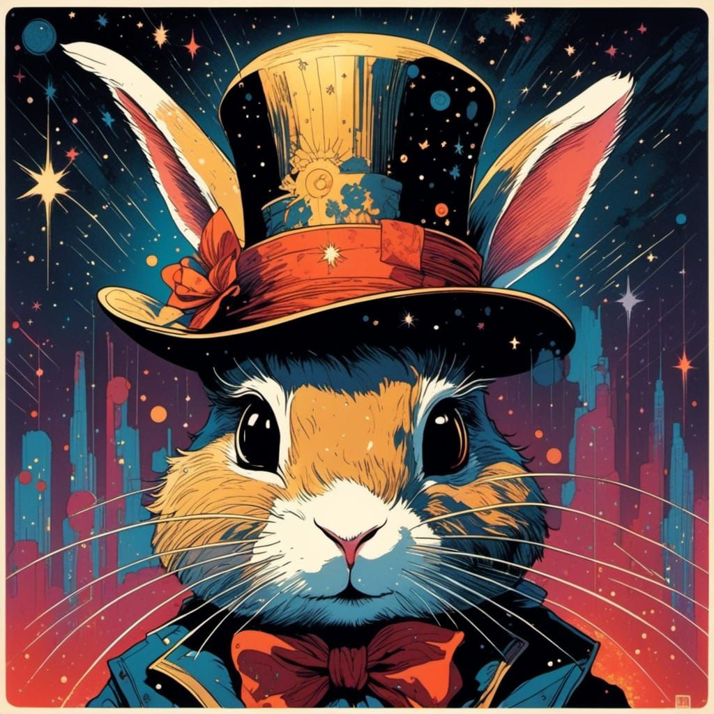 Top Hat Rabbit [eye]