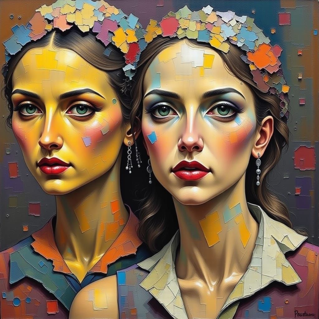 Stylish People in a Modern Aesthetic