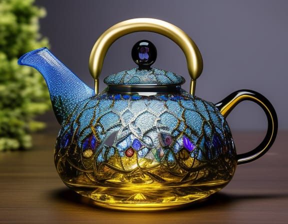 An Elven Tea Pot