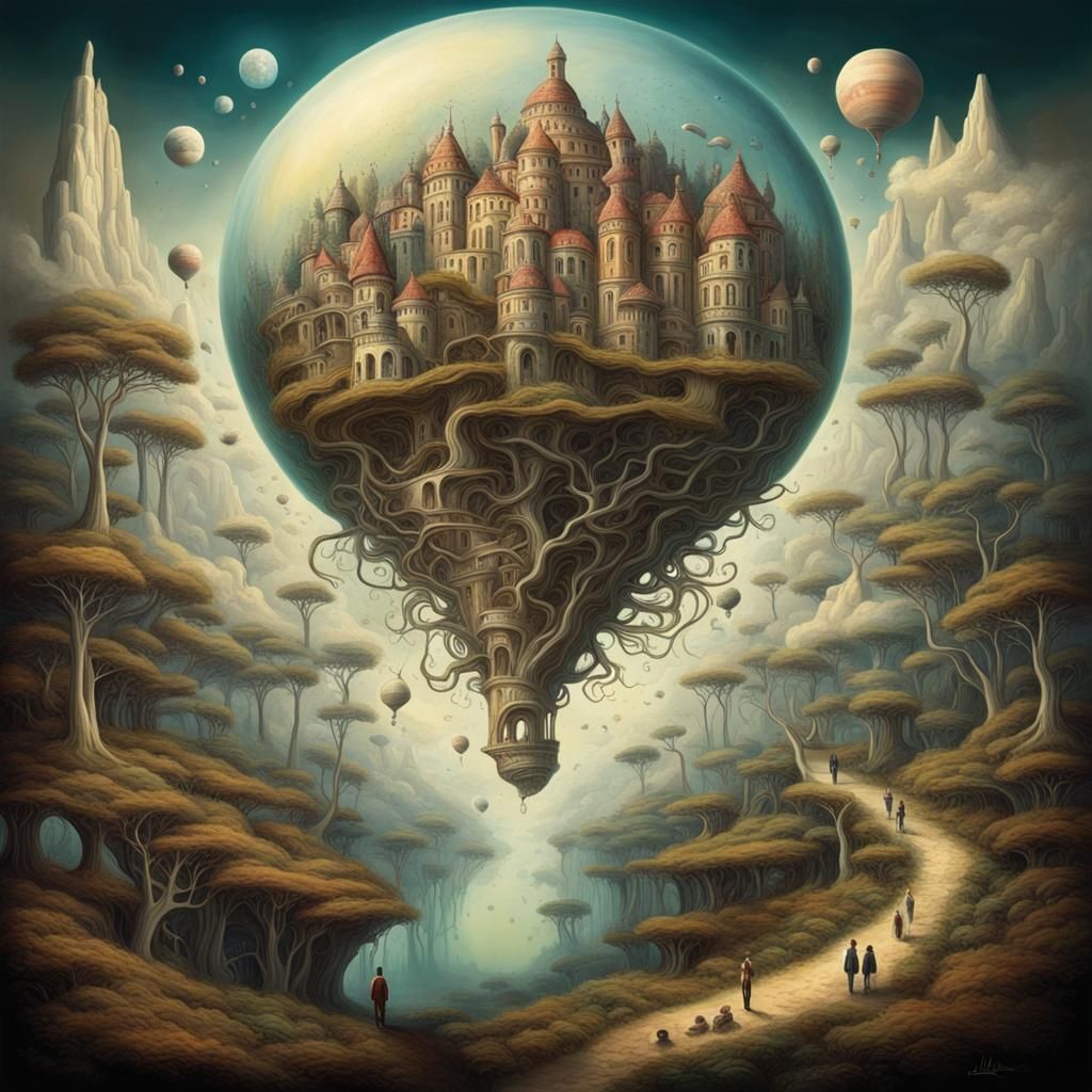 Surreal Hallucinations: A Magical Trip