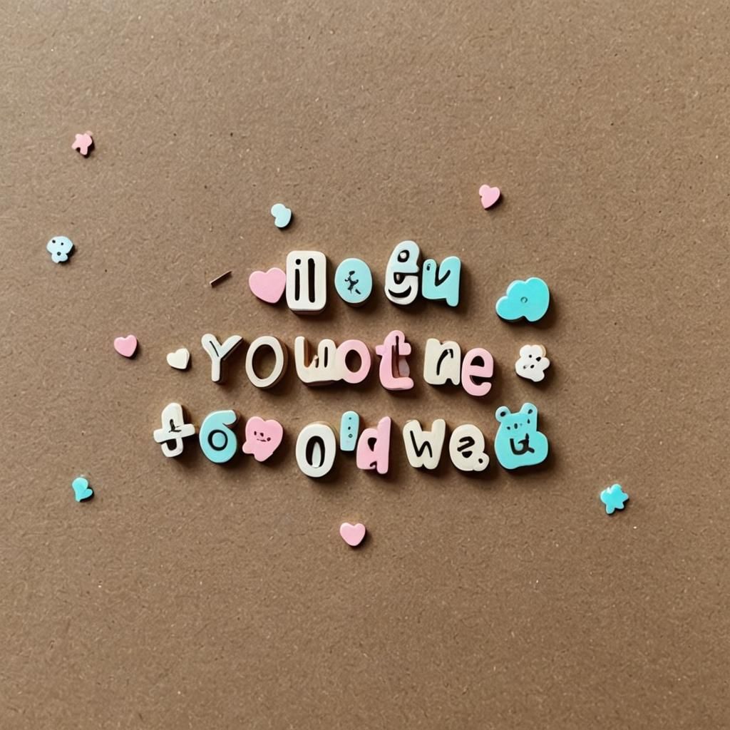 AI Generated Cute Message