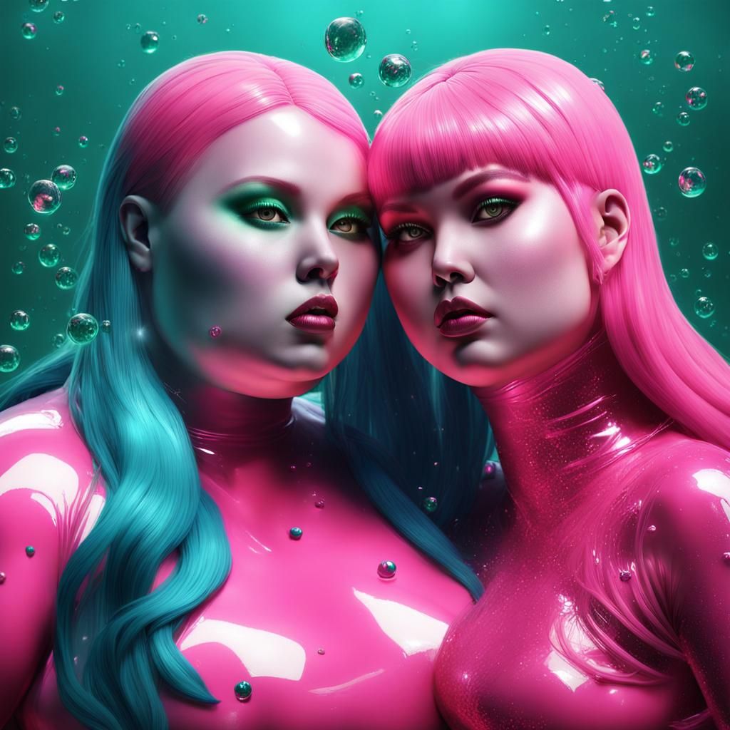 Two girly in latex v2