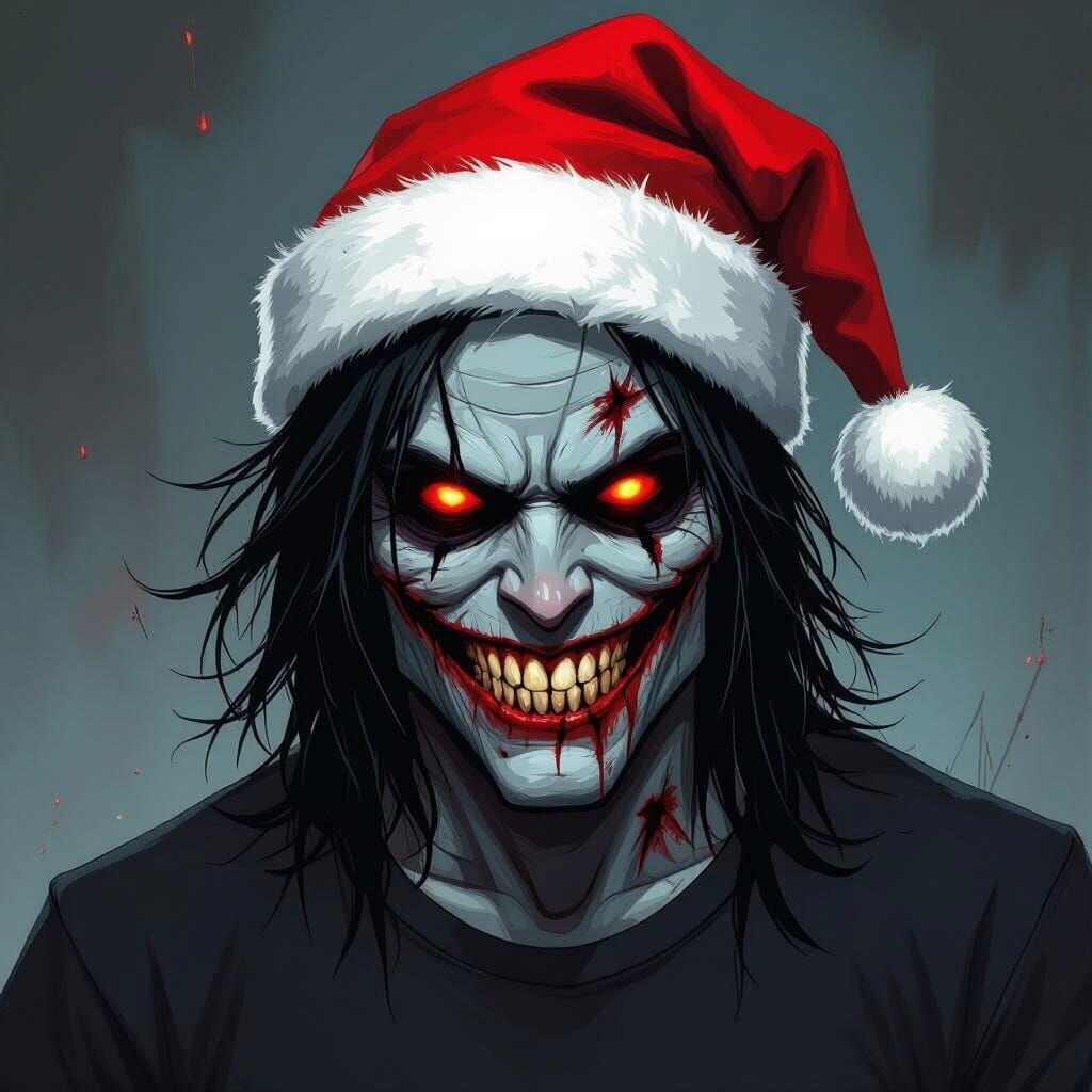 Zombie Superhero in Dark, Gritty Style