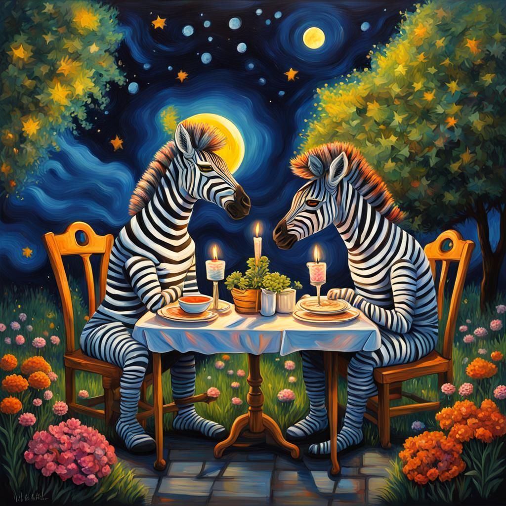 Zebra romance