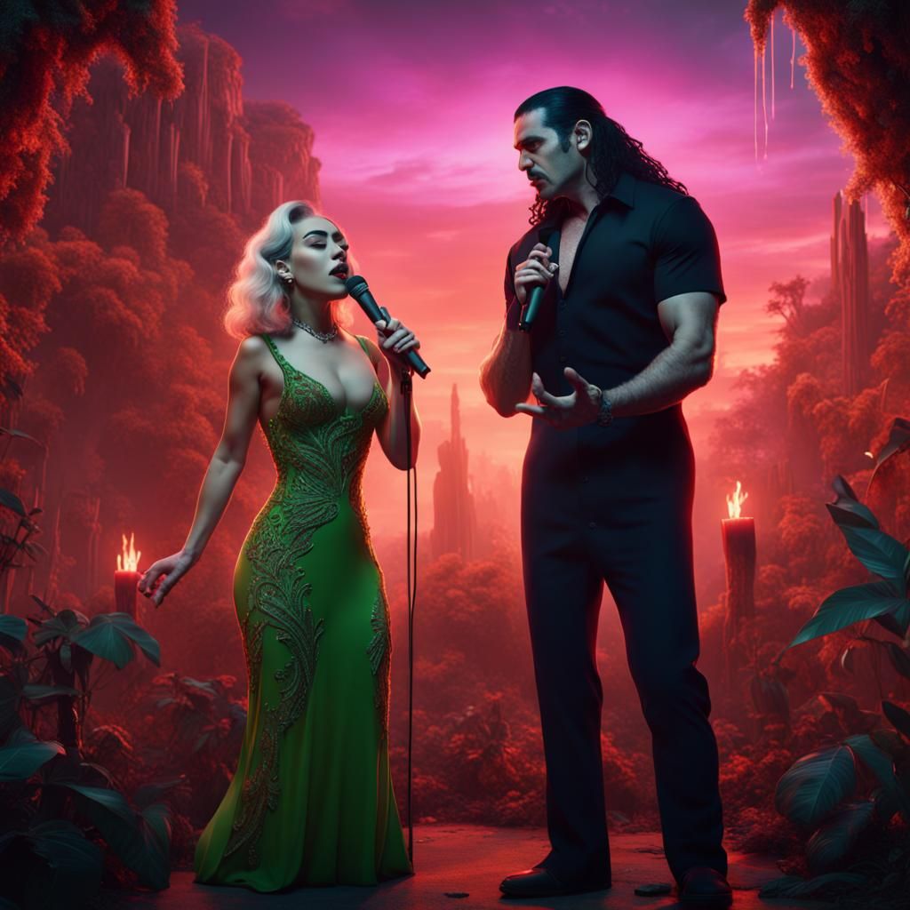 Kali Uchis and Peter Steele Sing Duet