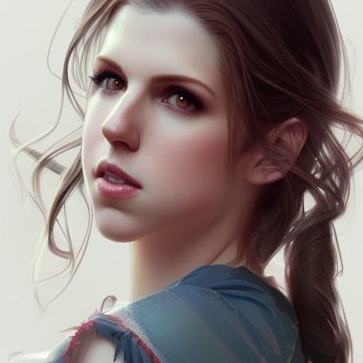 Detailed Portrait with Dynamic Lighting