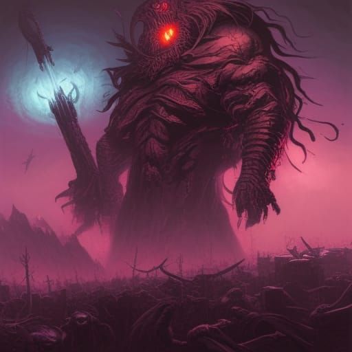 Monsters Rule a Post-Human World
