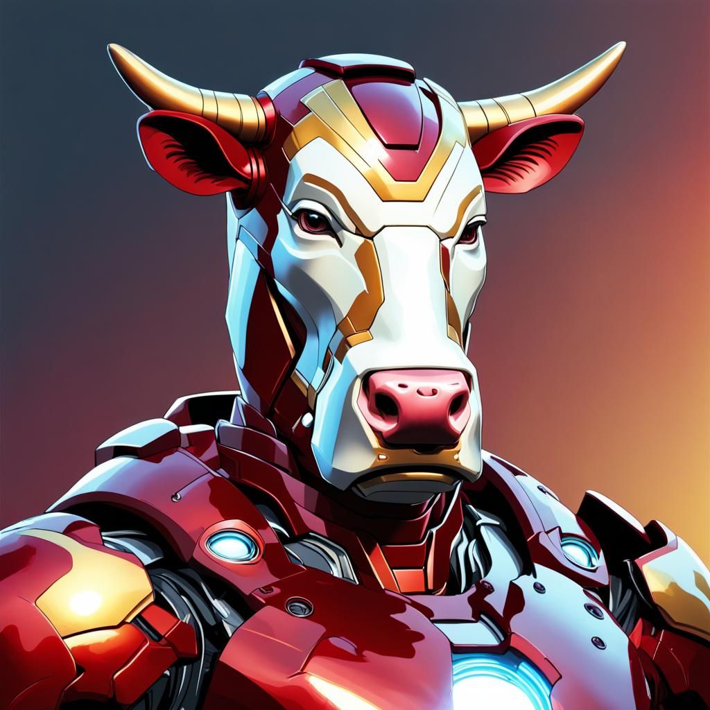 Iron-cow