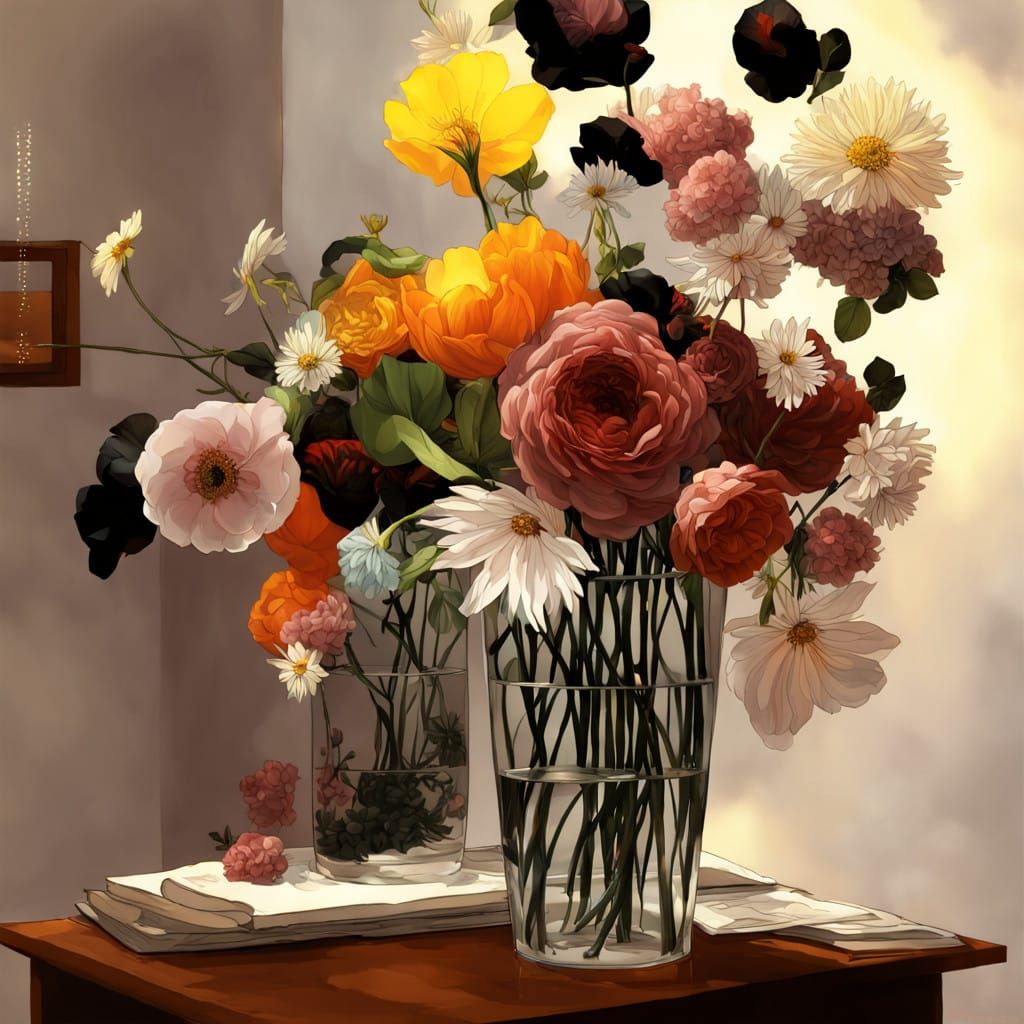 By a Mirror in the Front Hallway...