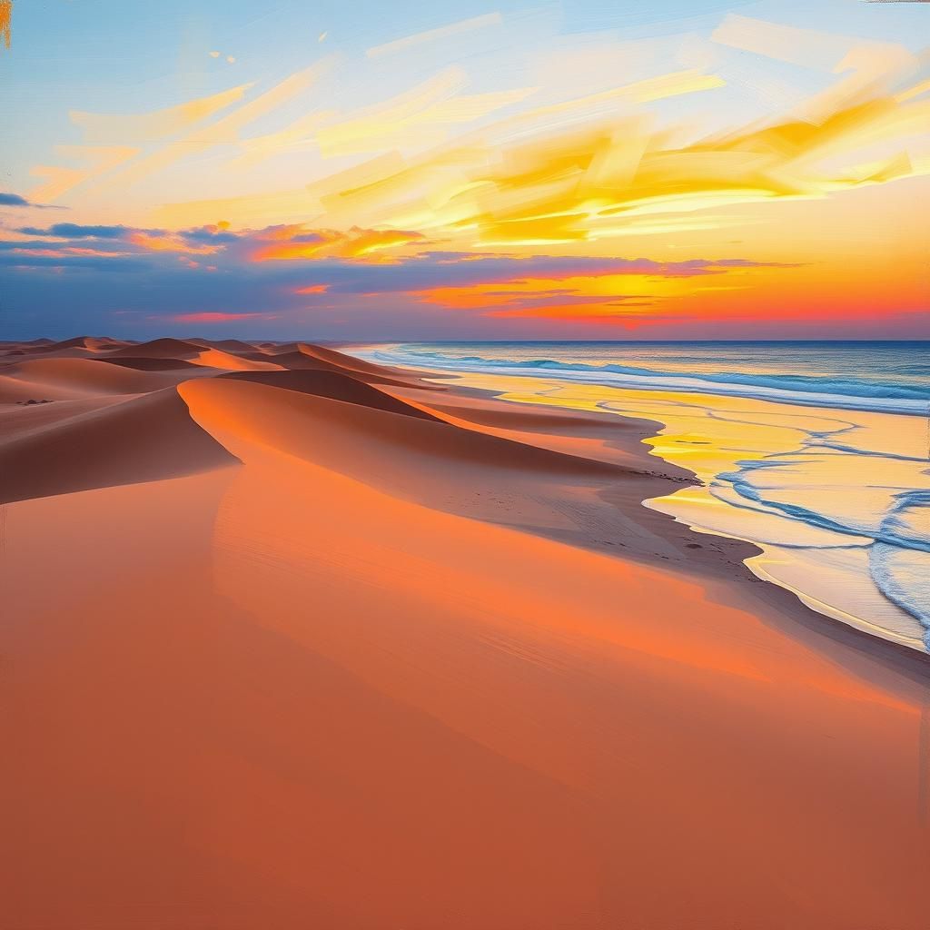 the coast of Henties Bay