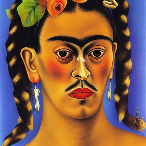 Surreal Dreamscape Portrait Inspired by Masters