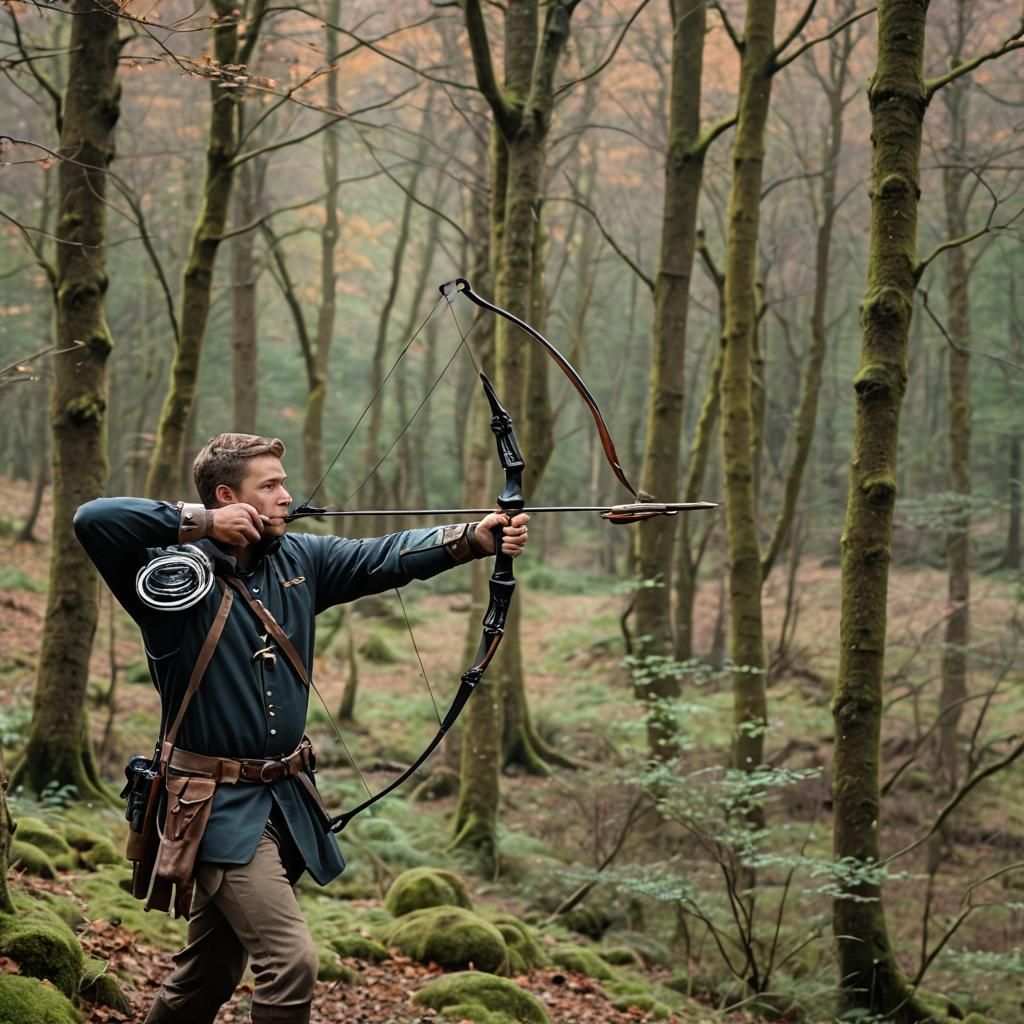 Archer Hunting in Glen: Professional Photography