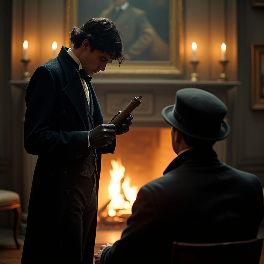 Victorian-Era Detective Duo Examine Clue in Warm, Cinematic ...