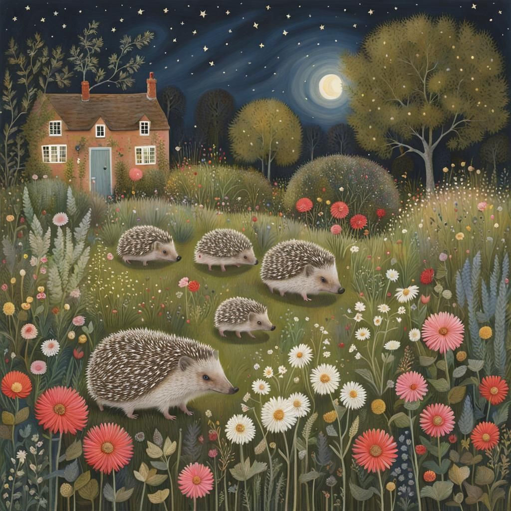 The Night Visitors (Artist Study: Lucy Grossmith)
