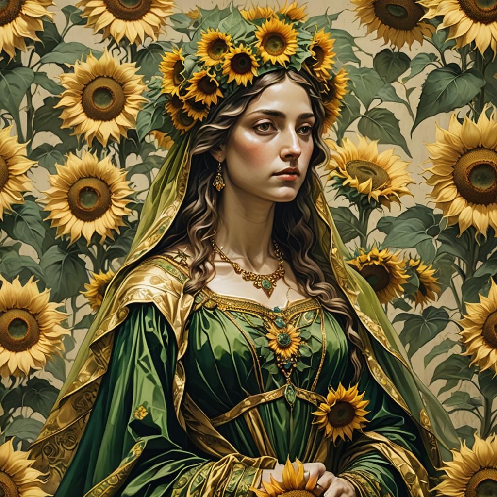 Sunflower Crown
