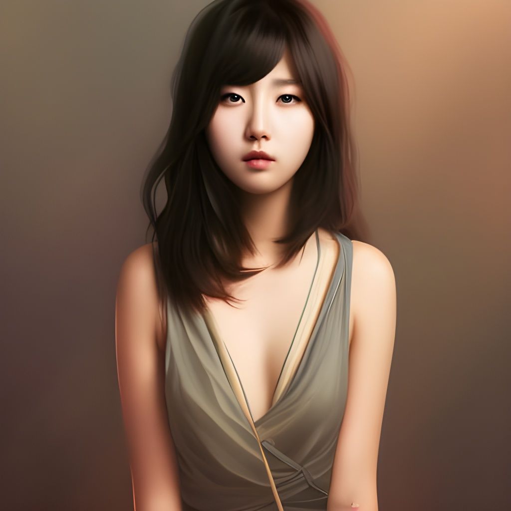 Beautiful Korean Woman Portrait in 8k Resolution