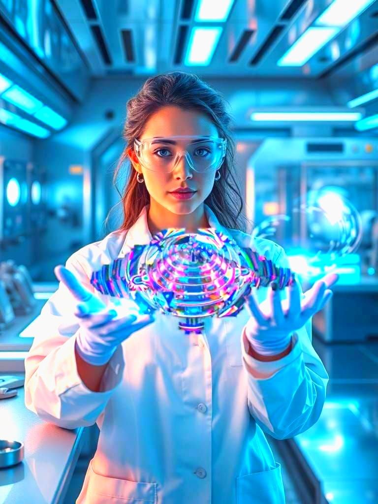 Holographic Light: Reflection and Refraction