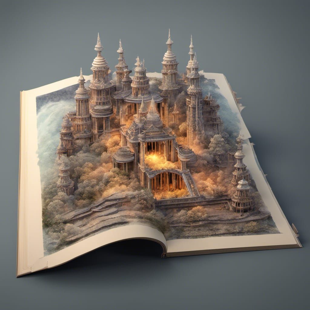 Magic Pop-Up World from Jedi Temple Book