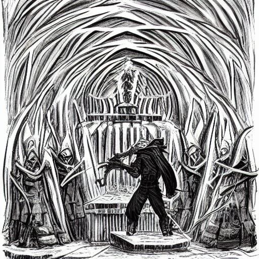 Dark Magician Ritual at Ancient Well