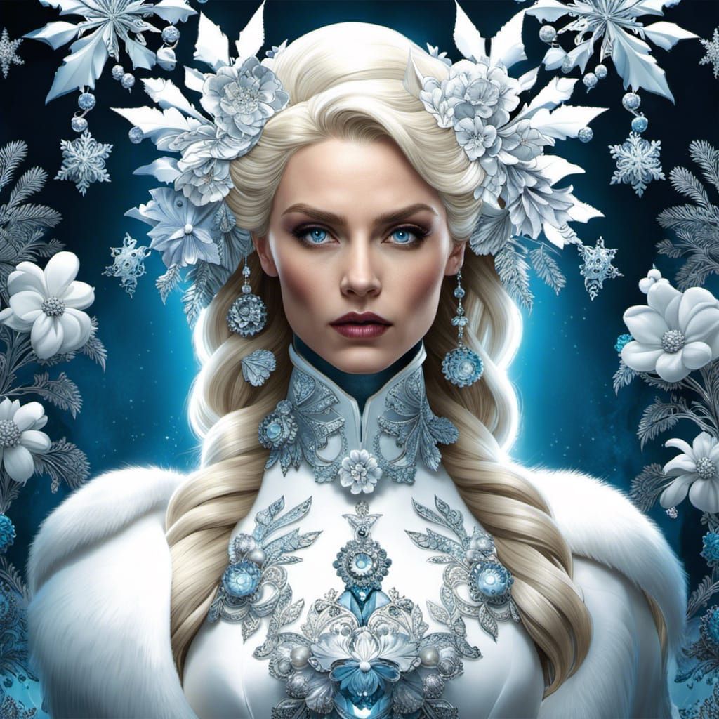 Victorian Emma Frost Portrait