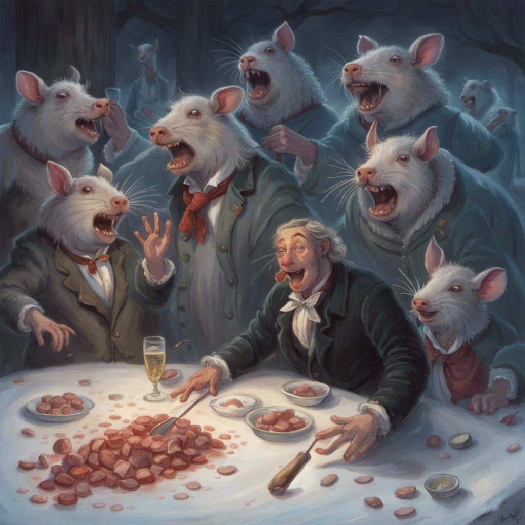 Man serenades a side of beef with happy tunes and all the sm...